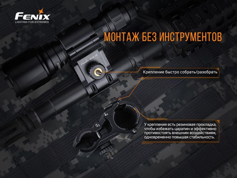 Кріплення на зброю для ліхтарів Fenix ALG-18 79147 фото