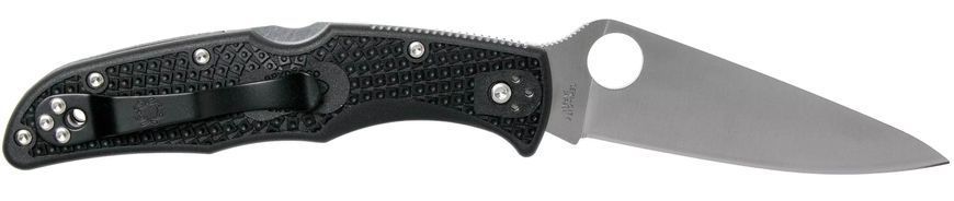 Ніж Spyderco Endura 4 Black FRN flat ground C10FPBK 871185 фото