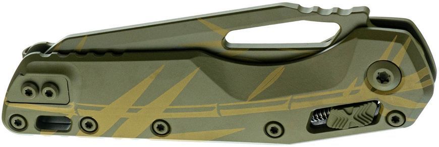 Ніж Microtech MSI Bamboo Cerakote Aluminium OD Green 210-1CAM 14090879 фото