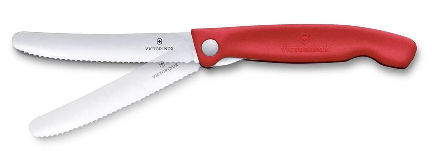 Ніж для пікніка складаний Victorinox Swiss Classic Picnic Серрейтор Червоний6.7831.FC1 V77554429 фото