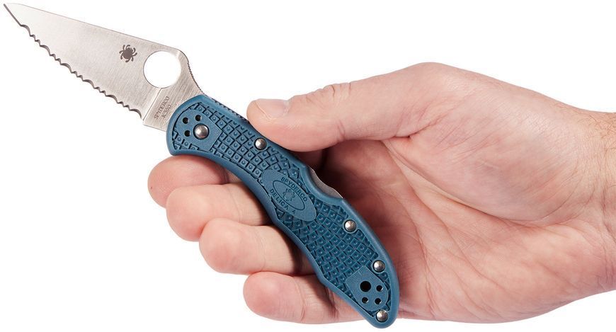 Нож Spyderco Delica 4 Lightweight K390 Cеррейтор C11FSK390 871554 фото