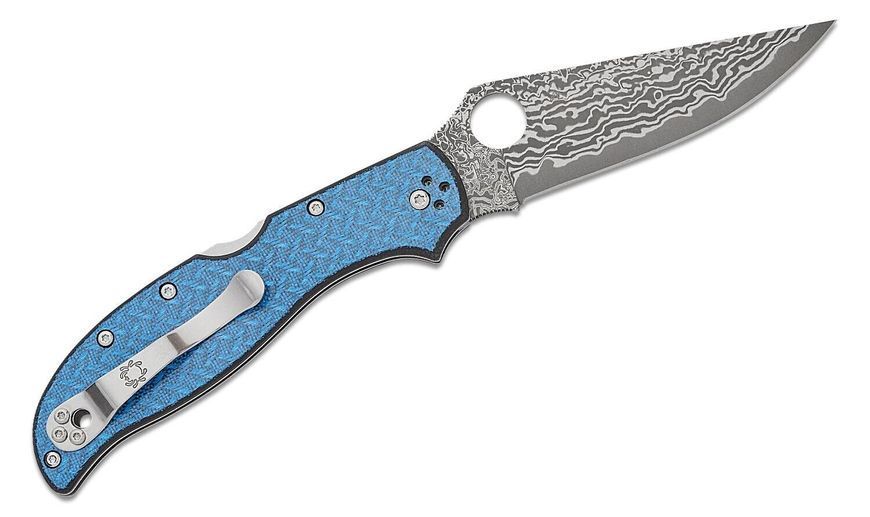 Нож Spyderco Stretch 2 XL Blue Nishikin C258GFBLP 871640 фото
