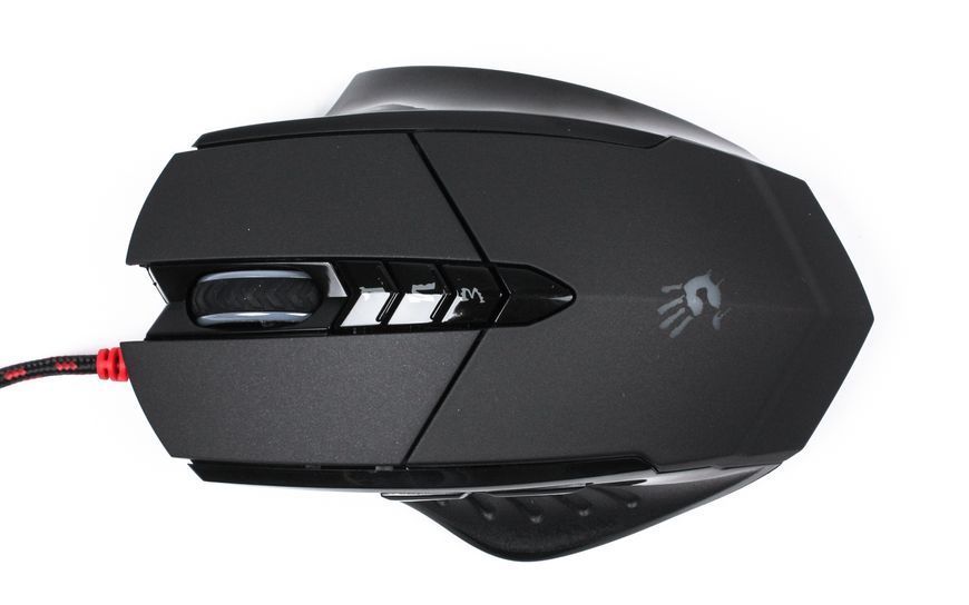 Миша ігрова A4-Tech Bloody V7M, чорна, з підсвічуванням, USB V7M Bloody (Black) 0202659 фото