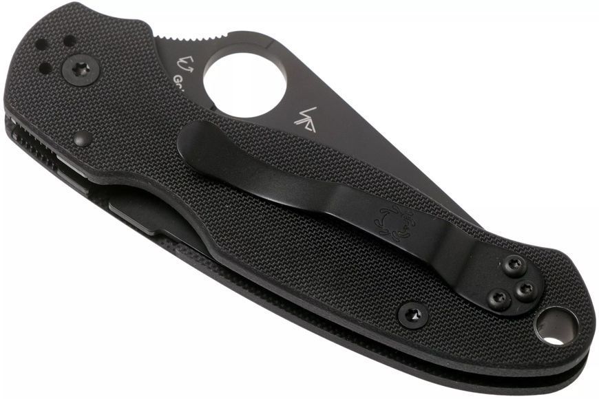 Ніж Spyderco Para 3 Black Blade CPM-S45VN G-10 Black C223GPBK 871738 фото