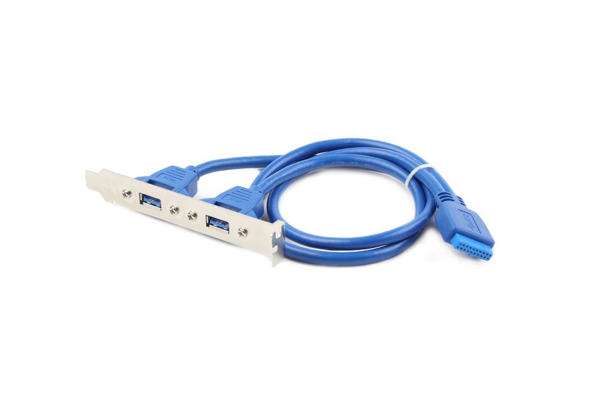 USB 3.0 розетка на кронштейне 10P CC-USB3-RECEPTACLE, длина шнура 45см CC-USB3-RECEPTACLE 1603924 фото