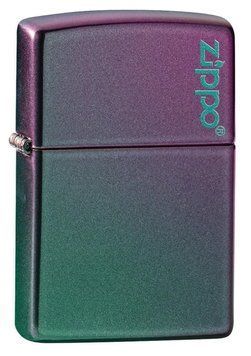 Запальничка Zippo Reg Iridescent Matte Logo 49146 ZL V77553935 фото