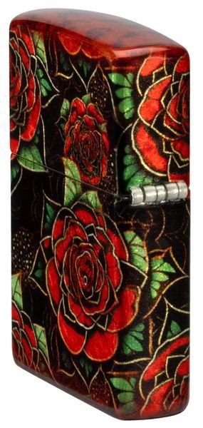 Зажигалка Zippo 46849 Red Roses Design 540 Fusion 77890072 фото