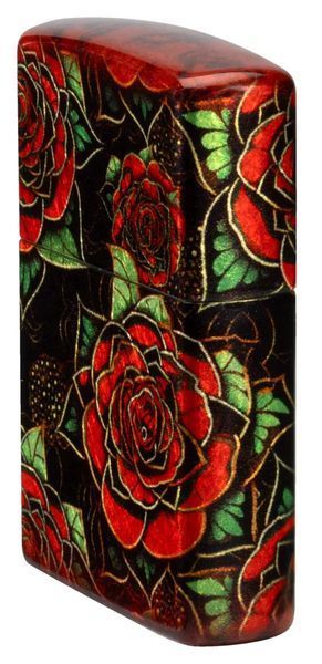 Зажигалка Zippo 46849 Red Roses Design 540 Fusion 77890072 фото