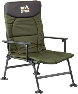 Крісло розкладне Skif Outdoor Comfy M Dark Green 3890057 фото