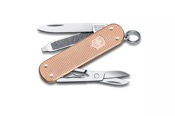 Швейцарський ніж Victorinox Classic SD Alox Colors Fresh Peach 58 мм, 5 функцій, Бежевий (0.6221.202G) V77552247 фото
