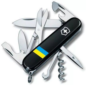 Швейцарський ніж Victorinox Climber Ukraine Прапор України (1.3703.3_T1100u) V77552935 фото