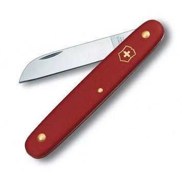 Швейцарський ніж Victorinox садовий 100 мм 1 функція Червоний (3.9050) V77553791 фото