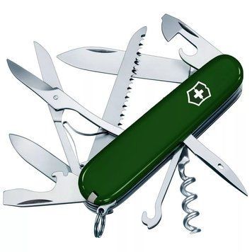 Швейцарський ніж Victorinox Huntsman Зелений 1.3713.4 V77554193 фото