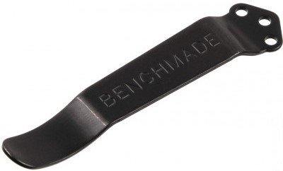 Кліпса для ножів Benchmade, 3 отвори, standard carry, чорна 4007949 фото