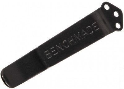 Кліпса для ножів Benchmade, 3 отвори, standard carry, чорна 4007949 фото
