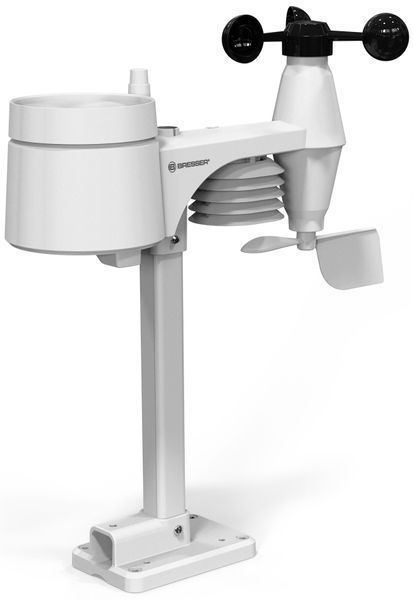 Метеостанція Bresser Weather Center JC XXL 5-in-1 White 7002590 фото