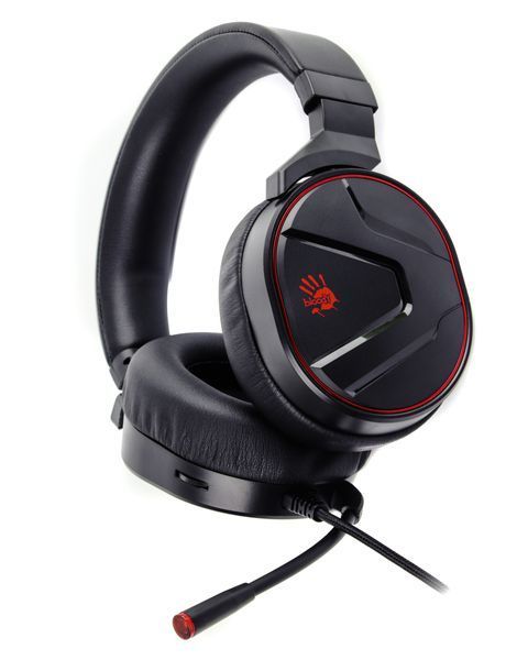 Гарнітура ігрова Bloody G600i, miniJack + USB G600i Bloody (Black) 1604644 фото