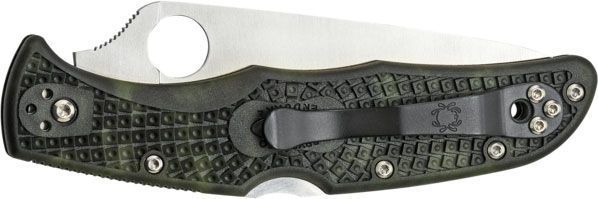 Ніж Spyderco Endura 4 Flat Ground Сamo C10ZFPGR 871308 фото