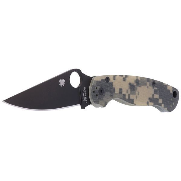 Ніж Spyderco ParaMilitary 2 Camo Black Blade CPM-S45VN C81GPCMOBK2 870156 фото