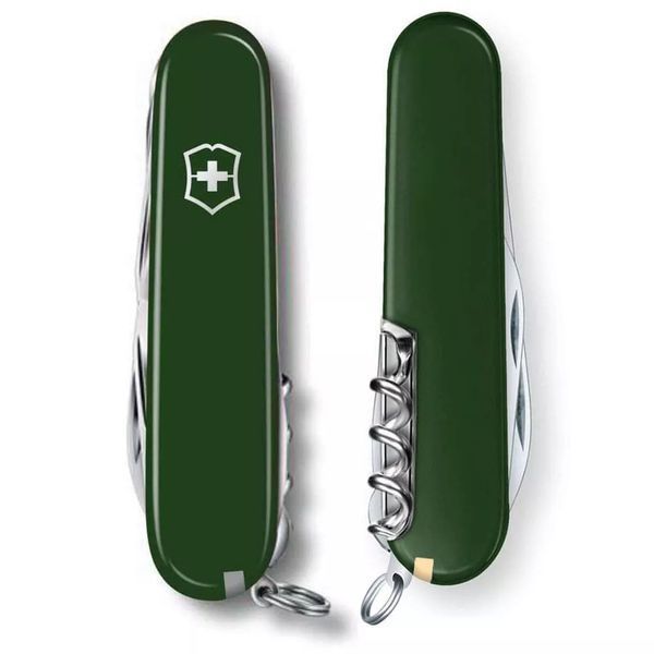 Швейцарський ніж Victorinox Huntsman Зелений 1.3713.4 V77554193 фото
