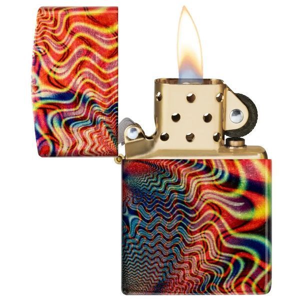 Зажигалка Zippo Fusion Waves Design 469560 77890035 фото