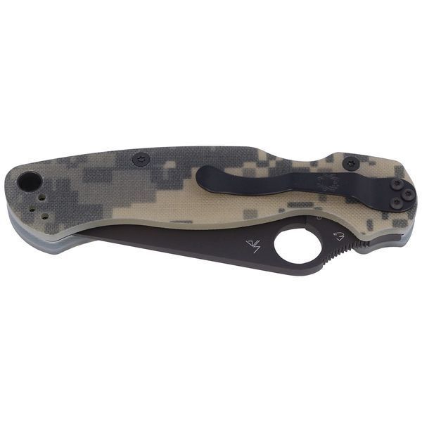 Ніж Spyderco ParaMilitary 2 Camo Black Blade CPM-S45VN C81GPCMOBK2 870156 фото
