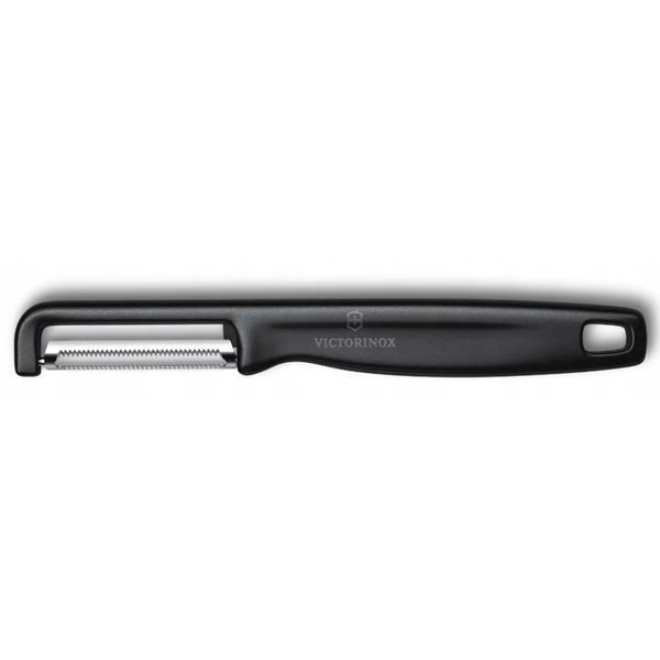Набір для чищення овочів із трьох предметів Victorinox Swiss Classic Paring Set 2 ножа та овочечистка Iota, Чорний 6.7113.33 V77554371 фото