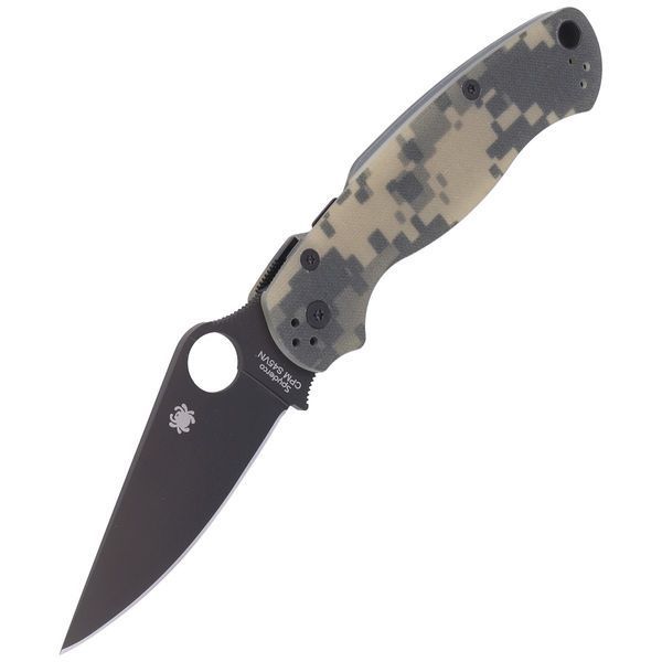 Ніж Spyderco ParaMilitary 2 Camo Black Blade CPM-S45VN C81GPCMOBK2 870156 фото