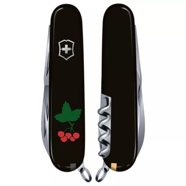 Швейцарський ніж Victorinox Spartan Ukraine 91 мм Калина (1.3603.3_T1350u) V77553030 фото