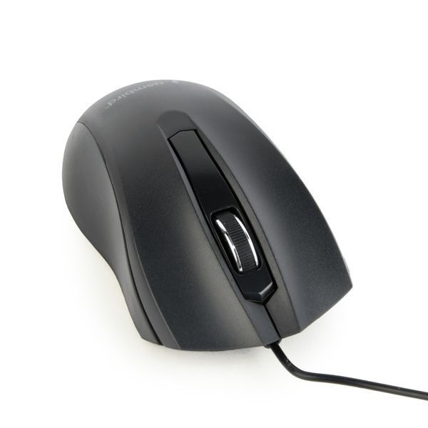 Оптична мишка Gembird MUS-3B-01, USB інтерфейс, чорний колір MUS-3B-01 1603925 фото