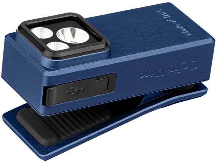 Ліхтар Olight Oclip Ultra Navy blue (530 Lm) 0.0000.3145 23704960 фото