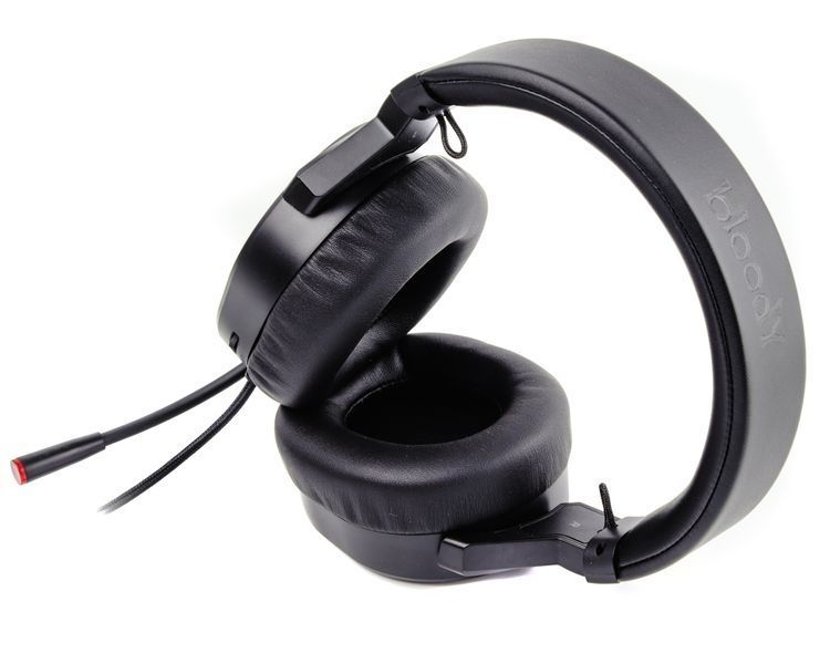 Гарнітура ігрова Bloody G600i, miniJack + USB G600i Bloody (Black) 1604644 фото
