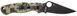 Ніж Spyderco ParaMilitary 2 Camo Black Blade CPM-S45VN C81GPCMOBK2 870156 фото 3