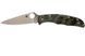 Ніж Spyderco Endura 4 Flat Ground Сamo C10ZFPGR 871308 фото 3
