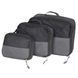 Набір органайзерів дорожніх Bo-Camp Travel Pack Cube 3 pc Anthracite (7504370) DAS302129 фото