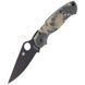 Ніж Spyderco ParaMilitary 2 Camo Black Blade CPM-S45VN C81GPCMOBK2 870156 фото 11