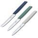 Набір з трьох кухонних ножів для чищення Victorinox Swiss Modern Paring Set: 3 ножі з кольоровими ручками Urban та лезами 10 Limited Edition 2022 6.9096.3L1 V77554475 фото 2