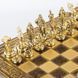 Шахматы Manopoulos Спартанский воин 28х28 см латунь дерево (S16CMBRO) V77553450 фото 5
