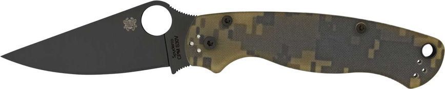 Ніж Spyderco ParaMilitary 2 Camo Black Blade CPM-S45VN C81GPCMOBK2 870156 фото