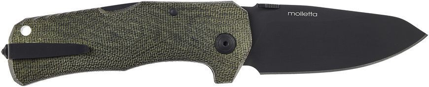 Нож Lionsteel TM1 Green Canvas Black Blade TM1B CVG 392107 фото