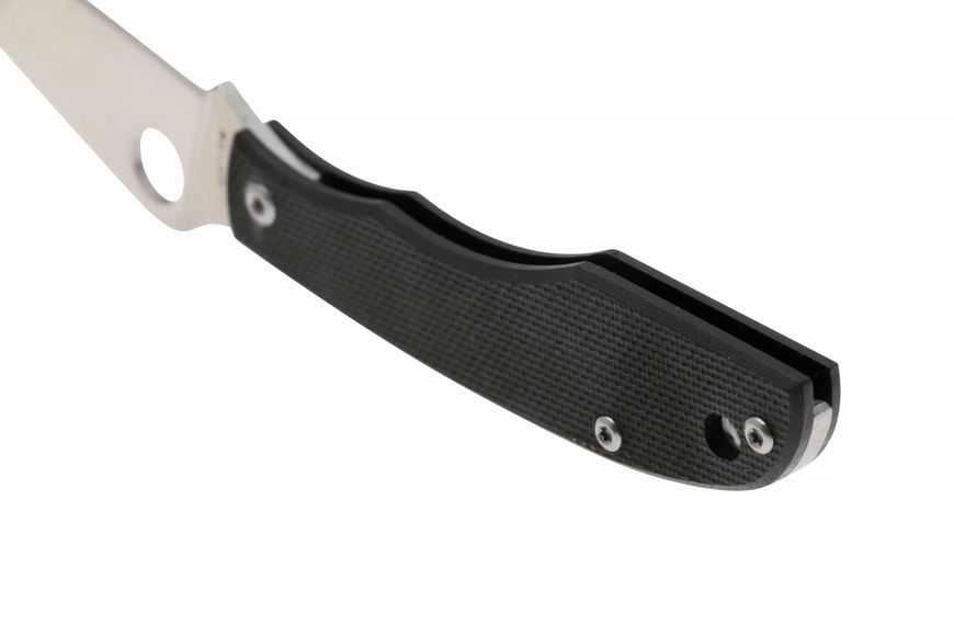 Нож Spyderco Grasshopper 12C27 G-10 Black C138GBKP 871678 фото