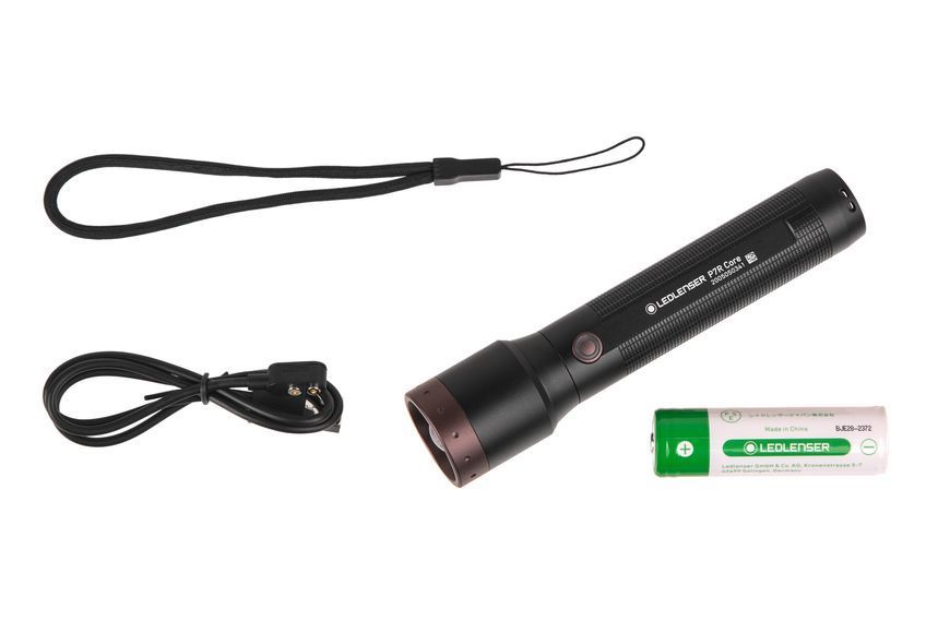 Фонарь Ledlenser P7R CORE, заряжаемый, 1400/1000/440/15 502181 6007781 фото