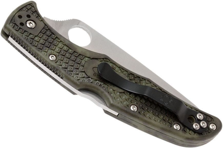 Ніж Spyderco Endura 4 Flat Ground Сamo C10ZFPGR 871308 фото