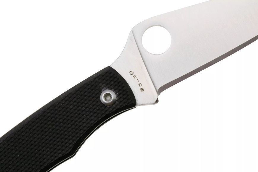 Нож Spyderco Grasshopper 12C27 G-10 Black C138GBKP 871678 фото