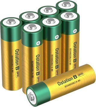 Набір акумуляторів Olight B Pro AA 2100 mAh. 8 шт 0.9002.0197 23704887 фото