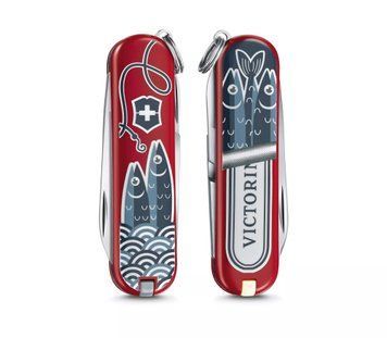 Швейцарський ніж Victorinox Classic LE Sardine Can 58 мм 7 функцій З малюнком (0.6223.L1901) V77553577 фото