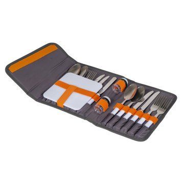 Набор столовых приборов Bo-Camp Picnic 16 Pieces 4 Person Grey (7504340) DAS302025 фото