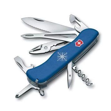 Швейцарський ніж Victorinox Skipper 111 мм 17 функцій Синій (0.9093.2W) V77553733 фото