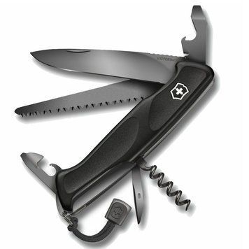 Швейцарський ніж Victorinox Ranger 55 Onyx Black 0.9563.C31P 4009257 фото
