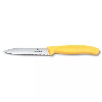 Ніж для чистки та нарізки овочів Victorinox Swiss Classic Paring Серрейтор Жовтий 6.7738.C1 V77554421 фото
